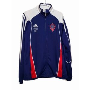 Men's Adidas FC Milwaukee Nationals 2000 Track Jacket Jaeger Soccer INPRO Size L